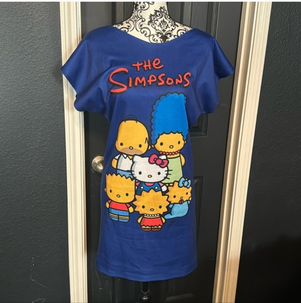 Japan La Simpsons x hello kitty dress